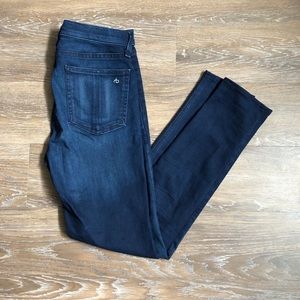 Rag and Bone Dark Wash Skinny Jean